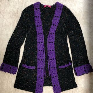 アナスイ(ANNA SUI)のドーリーガール　ロングカーディガン(カーディガン)