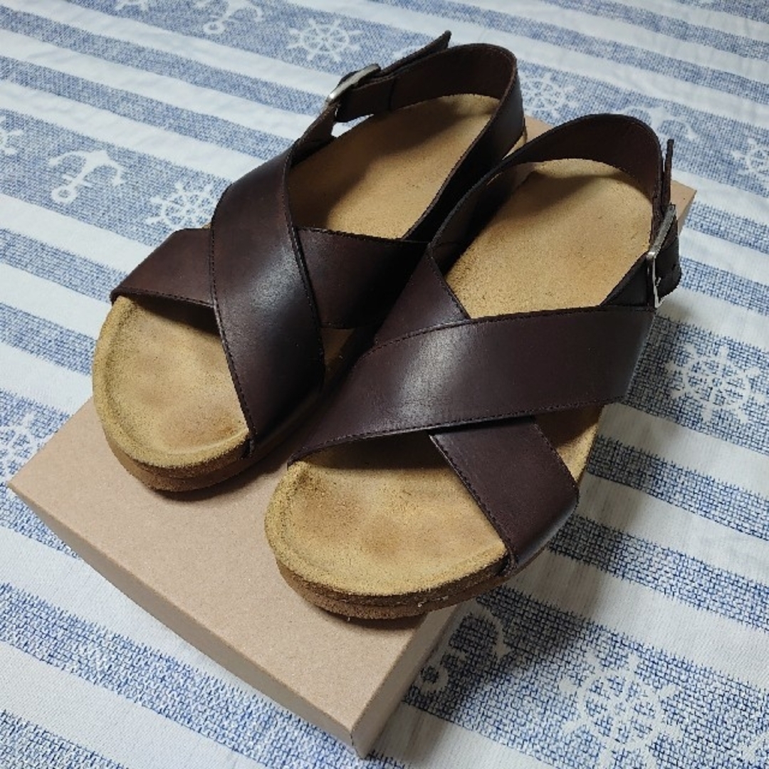 A.P.C. サンダル Tiago Marron 41