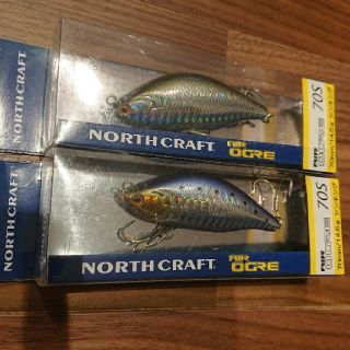 ラパラ NORTH CRAFT AIR OGRE 70S 2個 エア オグル(ルアー用品)