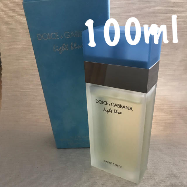 DOLCE&GABBANA - ドルチェ アンド ガッバーナ 100ml ライトブルー オードトワレの通販 by 発送遅延あり きらきら