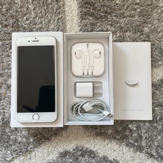 アイフォーン(iPhone)のiPhone 6 silver 16 GB docomo(スマートフォン本体)