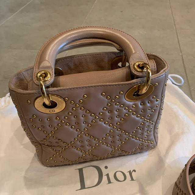 Dior(ディオール)の美品！DIOR ショルダー付きミニレディDIOR  レディースのバッグ(ハンドバッグ)の商品写真