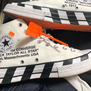 コンバース(CONVERSE)のconverse off-white  ct70  28cm 期間限定(スニーカー)