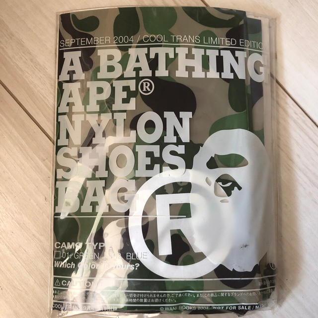 A BATHING APE(アベイシングエイプ)のシューズバッグ スポーツ/アウトドアのスポーツ/アウトドア その他(その他)の商品写真