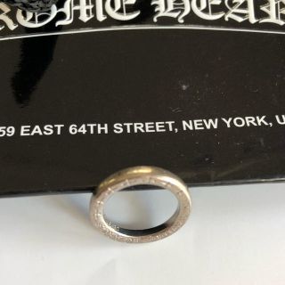 クロムハーツ(Chrome Hearts)のクロムハーツ 18K ホワイトゴールド　リング　値下げ(リング(指輪))