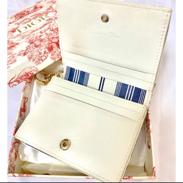Christian Dior(クリスチャンディオール)のdior へトワル ド ジュイ ミニ財布 二つ折り ディオール レディ レディースのファッション小物(財布)の商品写真
