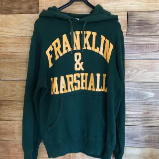 フランクリンアンドマーシャル(FRANKLIN&MARSHALL)のフランクリンマーシャル　パーカー　緑(パーカー)