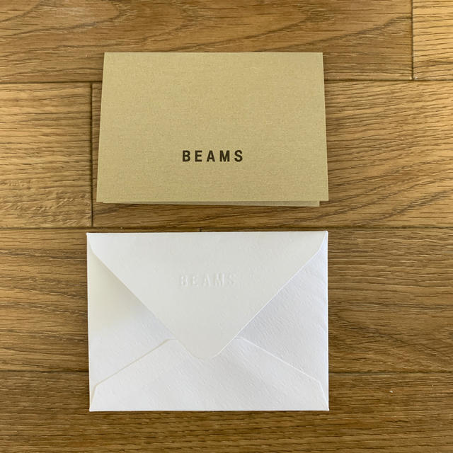 BEAMS(ビームス)のビームス BEAMS ミニ封筒&便箋 インテリア/住まい/日用品の文房具(その他)の商品写真