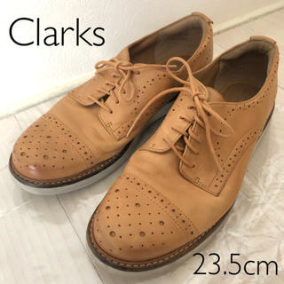 クラークス(Clarks)のClarks クラークス 本革 レースアップ シューズ 23.5(ローファー/革靴)