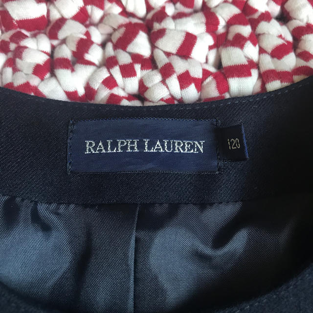Ralph Lauren(ラルフローレン)の 女の子 ラルフローレン ジャケット 120 ネイビー キッズ/ベビー/マタニティのキッズ服女の子用(90cm~)(ジャケット/上着)の商品写真