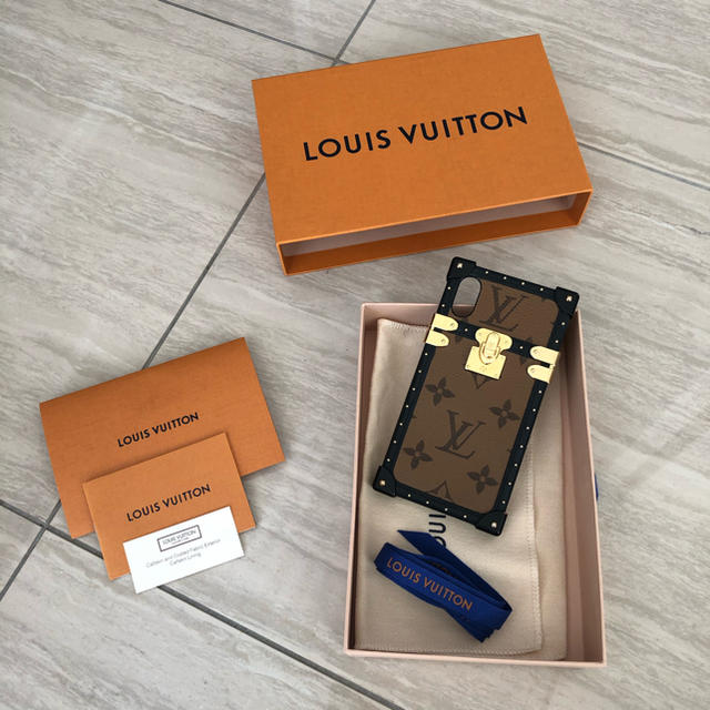 Louis vutton アイトランク　iPhone x.xsケース