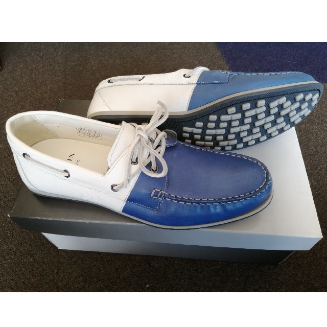 LANVIN en Bleu - 新品未使用！Lanvin en Bleu メンズ 靴 25.5cm 白と 