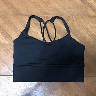 ルルレモン(lululemon)のlululemon スポーツブラ blackサイズ6 ルルレモン(ヨガ)