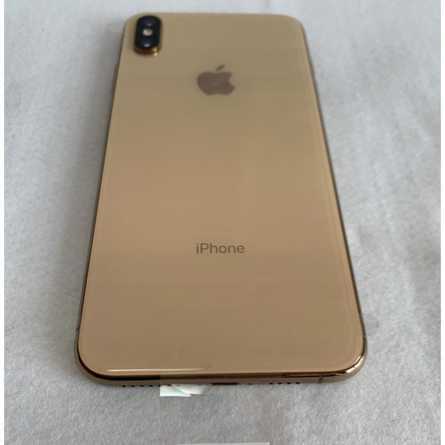 iPhone(アイフォーン)の新品未使用 SIMフリー iPhoneXS max 64GB ゴールド スマホ/家電/カメラのスマートフォン/携帯電話(スマートフォン本体)の商品写真