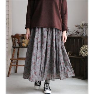 ソイル(SOIL)のはな様専用SOIL NSL18523 soil gathered skirt(ロングスカート)