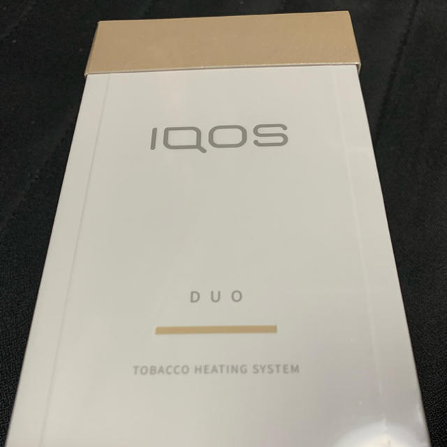 IQOS(アイコス)のiQOS 3 duo ゴールド メンズのファッション小物(タバコグッズ)の商品写真