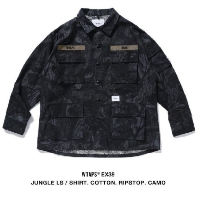 WTAPS 19SS JUNGLE　ブラック　Lサイズ