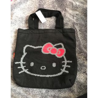 ハローキティ(ハローキティ)の🍎さん専用❣️キティーニットバッグ(トートバッグ)