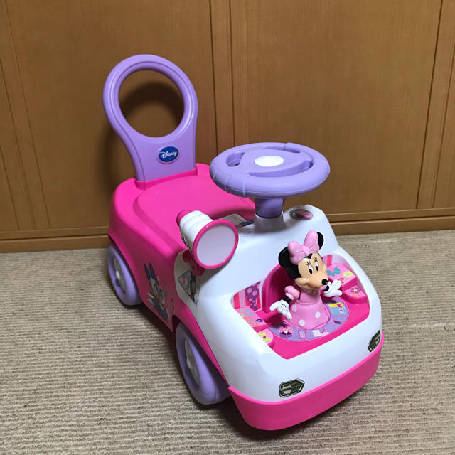 Disney(ディズニー)のミニーちゃん 手押し車 キッズ/ベビー/マタニティのおもちゃ(手押し車/カタカタ)の商品写真