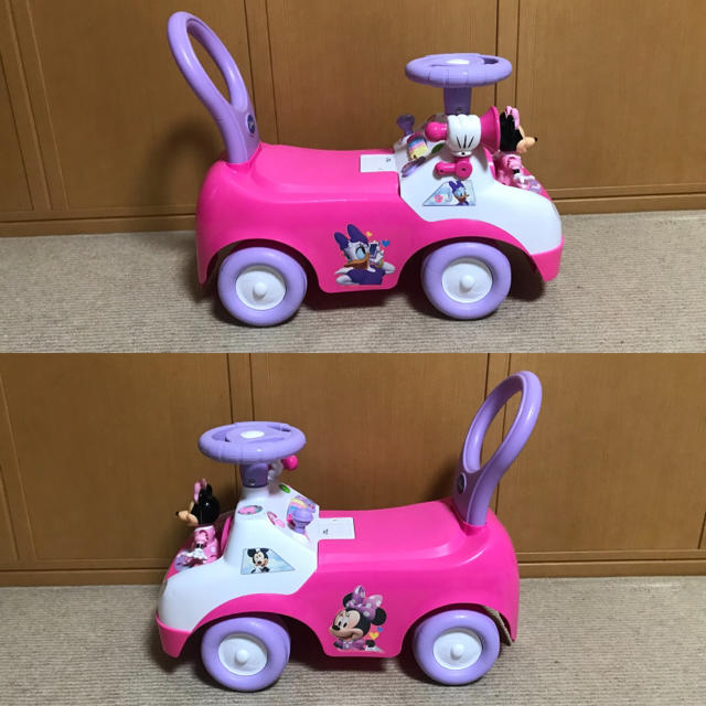 Disney(ディズニー)のミニーちゃん 手押し車 キッズ/ベビー/マタニティのおもちゃ(手押し車/カタカタ)の商品写真