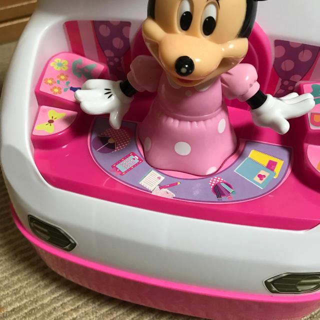 Disney(ディズニー)のミニーちゃん 手押し車 キッズ/ベビー/マタニティのおもちゃ(手押し車/カタカタ)の商品写真