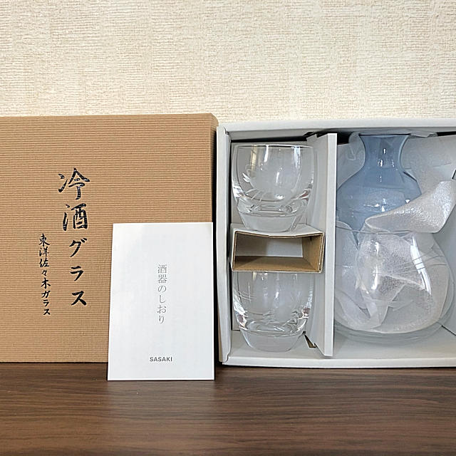 東洋佐々木ガラス(トウヨウササキガラス)の冷酒グラス　東洋佐々木ガラス　新品 インテリア/住まい/日用品のキッチン/食器(食器)の商品写真