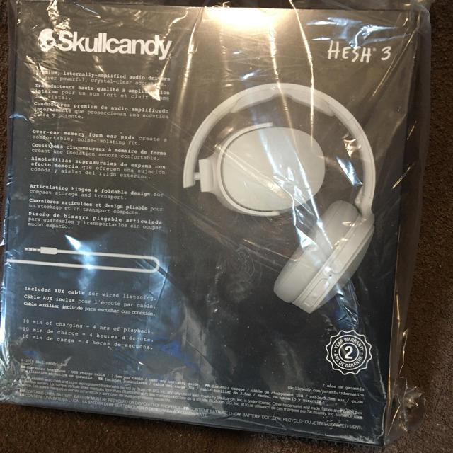 Skullcandy(スカルキャンディ)のスカルキャンディ　Bluetoothヘッドホン スマホ/家電/カメラのオーディオ機器(ヘッドフォン/イヤフォン)の商品写真