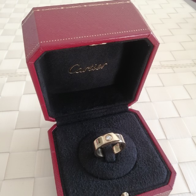 Cartier(カルティエ)のカルティエCartierアニバーサリー　ダイヤリングK18YG　 11号 レディースのアクセサリー(リング(指輪))の商品写真