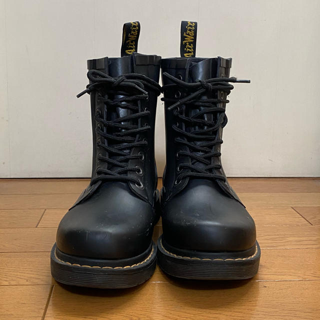 Dr. Martens レインブーツ　黒　24cm