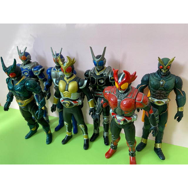 仮面ライダーアギト　バーニングフォーム　ライダーヒーローシリーズ　ソフビ