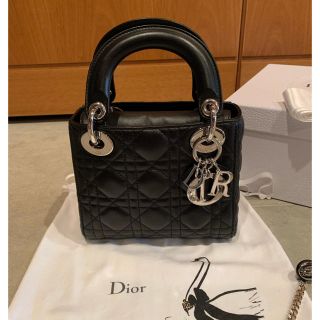 ディオール(Dior)の美品 SALE！DIOR 永遠の定番！チェーン付きミニレディDIOR(ハンドバッグ)