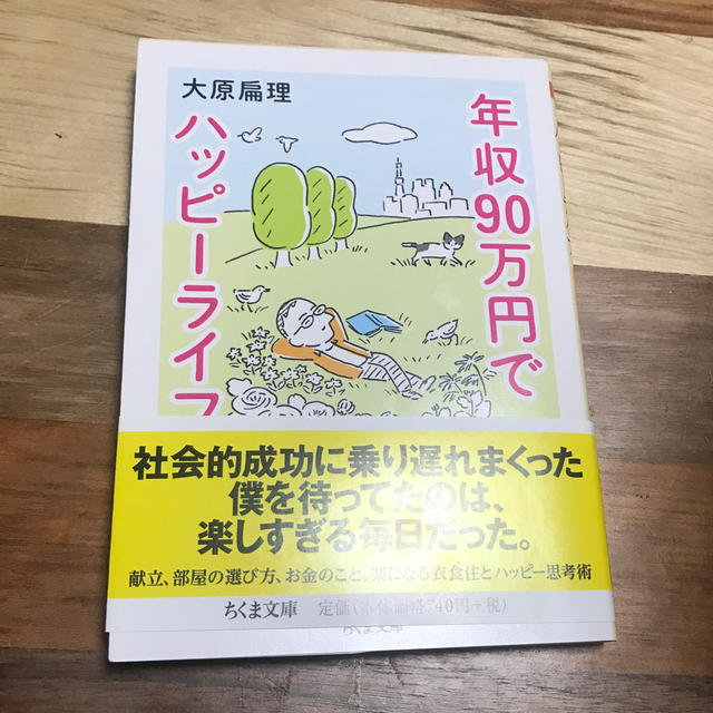 年収９０万円でハッピーライフ エンタメ/ホビーの本(文学/小説)の商品写真