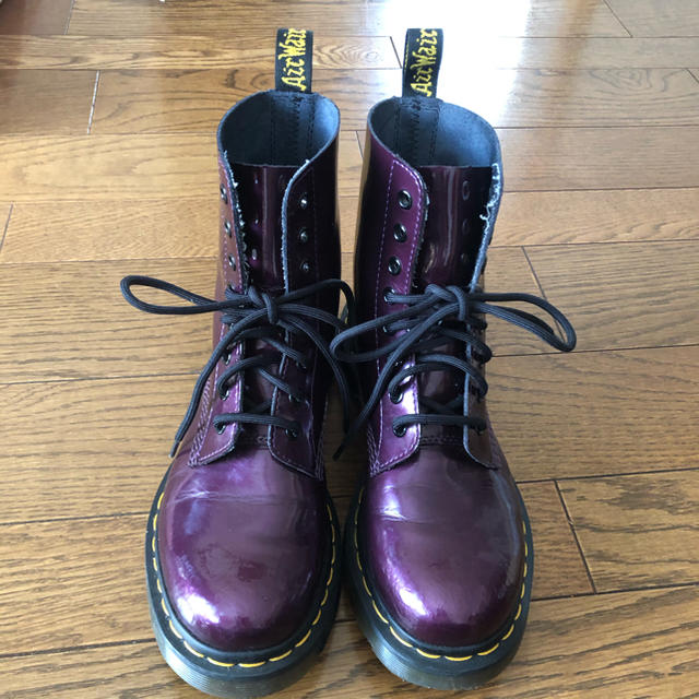 Dr.Martens - ドクターマーチン8ホールUK5パープルの通販 by ホピ ...