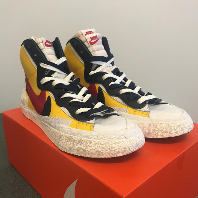 27cm状態NIKE(ナイキ)SACAI(サカイ) BLAZER MID ブレーザー(新品)