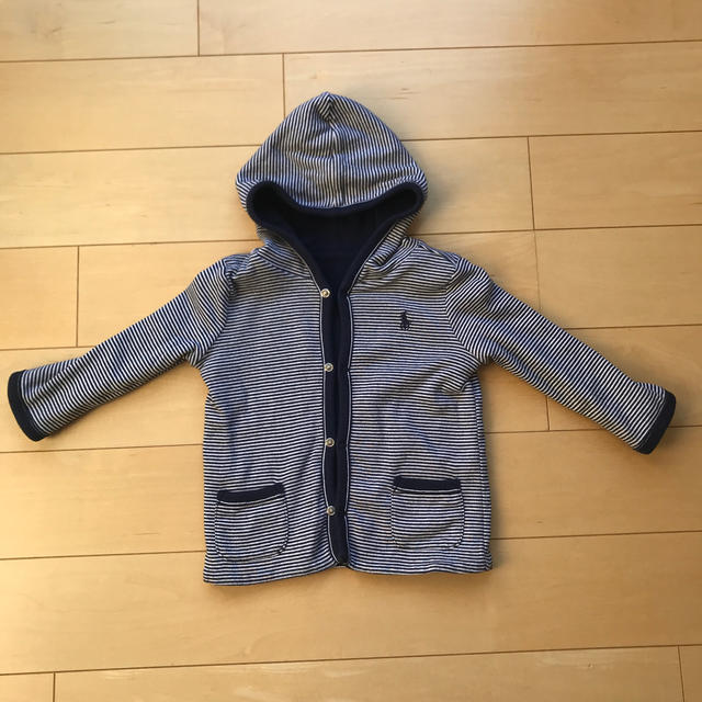 Ralph Lauren(ラルフローレン)のラルフローレン　パーカー　80 キッズ/ベビー/マタニティのベビー服(~85cm)(カーディガン/ボレロ)の商品写真