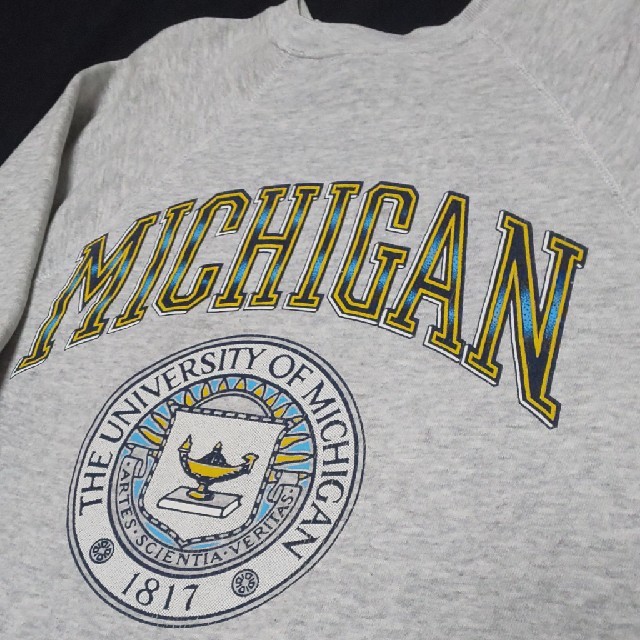 MICHIGAN UNIVERSITY  oldスゥエット メンズのトップス(スウェット)の商品写真