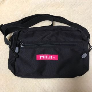 ミルクフェド(MILKFED.)のmilkfed. SHOULDER BAG BAR pink(ショルダーバッグ)