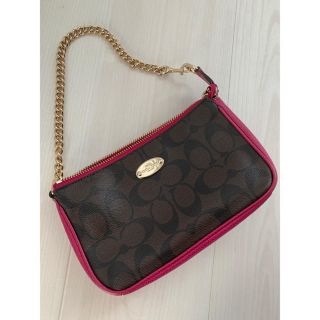 コーチ(COACH)の【新品•未使用】 COACH コーチ バッグ／刻印あり(クラッチバッグ)