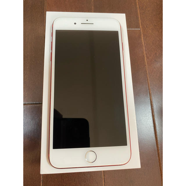 美品　iPhone7plus 128 レッド　simフリー