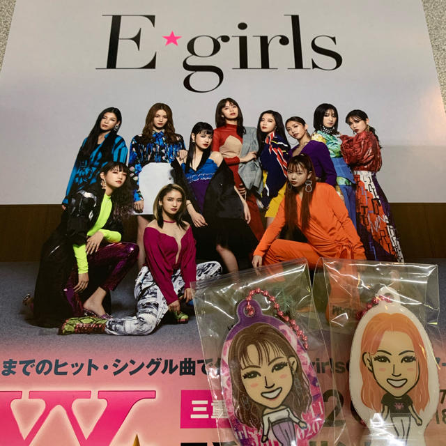 E-girls(イーガールズ)のE-girls ガチャ　キーホルダー　YUZUNA エンタメ/ホビーのタレントグッズ(ミュージシャン)の商品写真