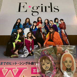 イーガールズ(E-girls)のE-girls ガチャ　キーホルダー　YUZUNA(ミュージシャン)