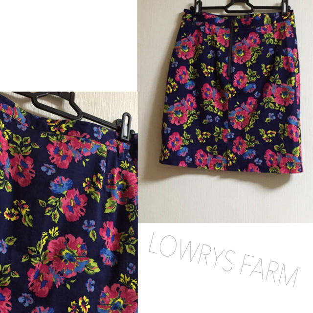 LOWRYS FARM(ローリーズファーム)のLOWRYS FARM 花柄スカート レディースのスカート(ひざ丈スカート)の商品写真