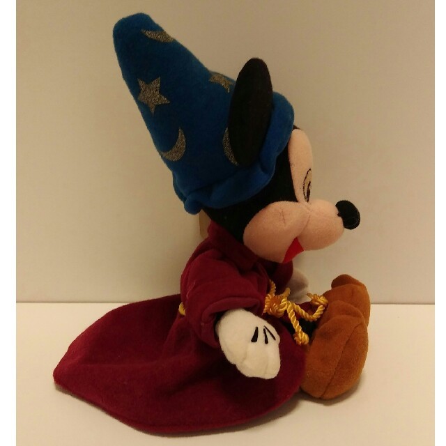 ミッキーマウス(ミッキーマウス)のミッキーマウス(ファンタジア) エンタメ/ホビーのおもちゃ/ぬいぐるみ(ぬいぐるみ)の商品写真