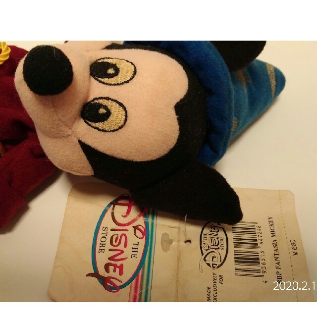 ミッキーマウス(ミッキーマウス)のミッキーマウス(ファンタジア) エンタメ/ホビーのおもちゃ/ぬいぐるみ(ぬいぐるみ)の商品写真