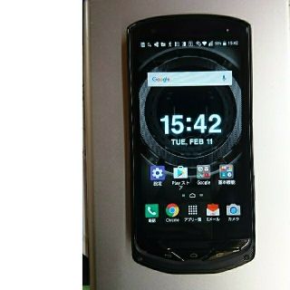 エーユー(au)のau 京セラ TORQUE G02 KYV35 黒2(スマートフォン本体)