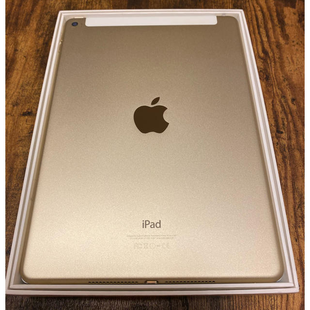 【美品】iPad Air2 WI-FI + セルラーモデル　128GB GOLD