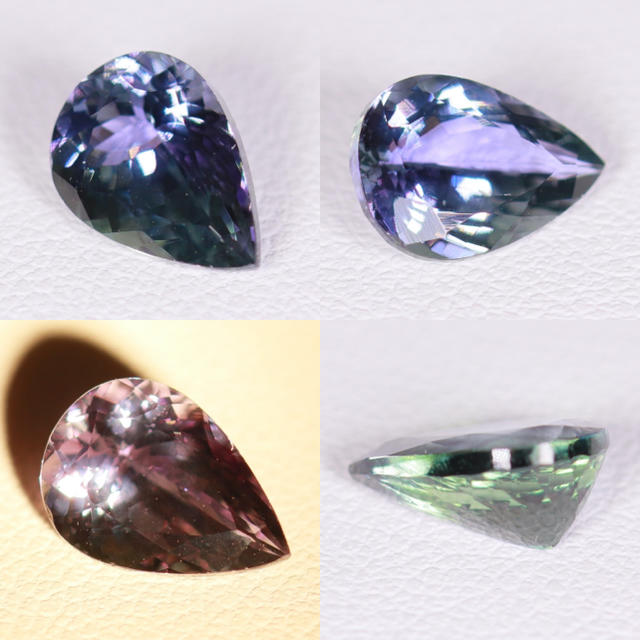 抜群の多色性『天然タンザナイト』1.91ct タンザニア産 非加熱 ルース 宝石の通販 by Gordan's shop｜ラクマ