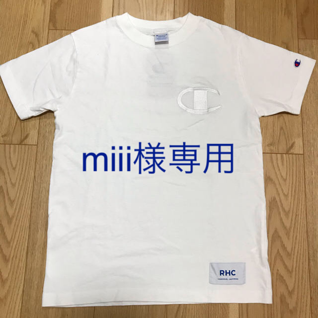 新品未使用】限定品‼︎ RHC × チャンピオン Tシャツ ホワイト メンズ
