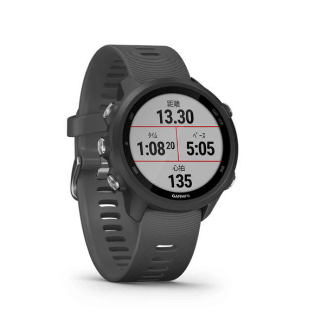 GARMIN(ガーミン)の新品未使用 GARMIN ForeAthlete 245BlackSlate チケットのスポーツ(ランニング/ジョギング)の商品写真