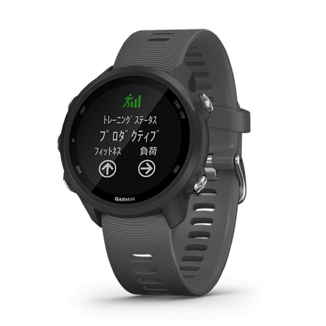 GARMIN(ガーミン)の新品未使用 GARMIN ForeAthlete 245BlackSlate チケットのスポーツ(ランニング/ジョギング)の商品写真